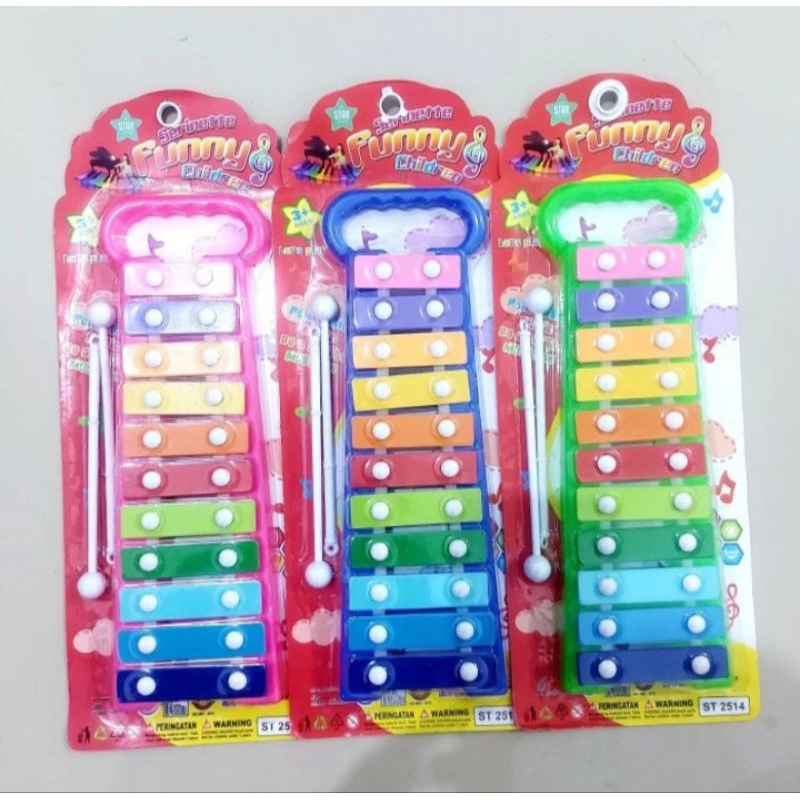 Alat musik xylophone doremi - Mainan kolintang gamelan anak edukatif