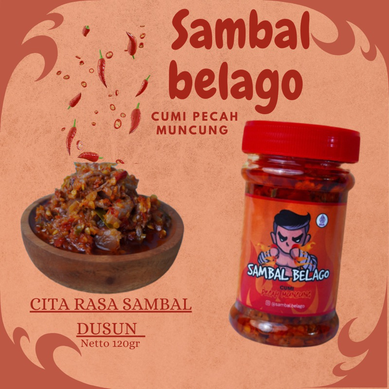 

SAMBAL BELAGO - Cumi pecah muncung