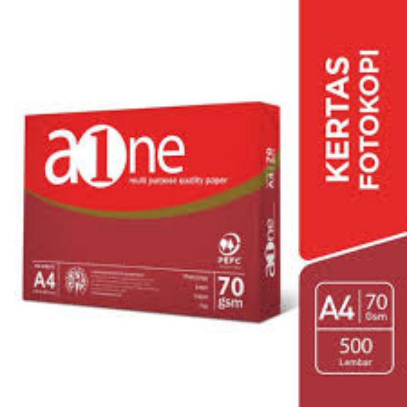 

Kertas HVS A4 70 gr AONE / Kertas Fotocopy AONE