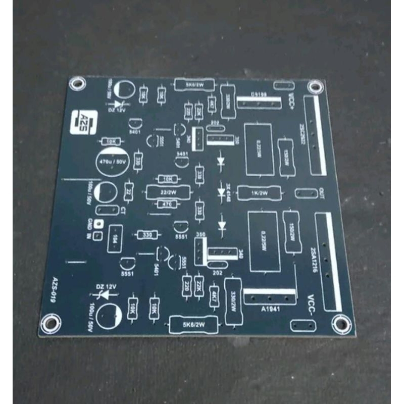 PCB power amplifier TBM middle high