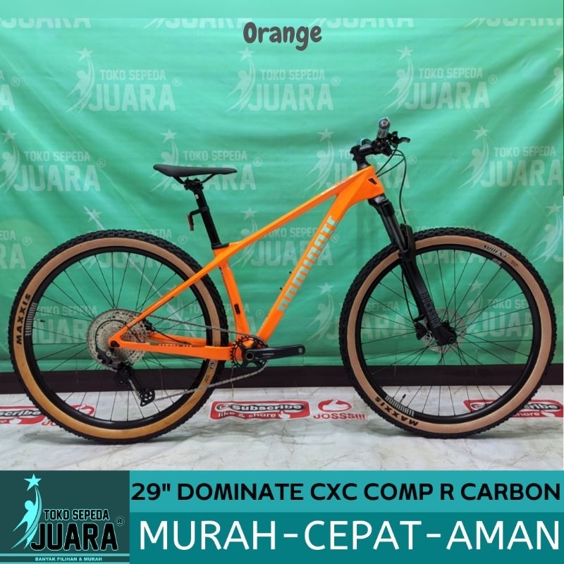 SEPEDA GUNUNG DOMINATE CXC COMP R CARBON 12 SPEED MTB 29 INCH