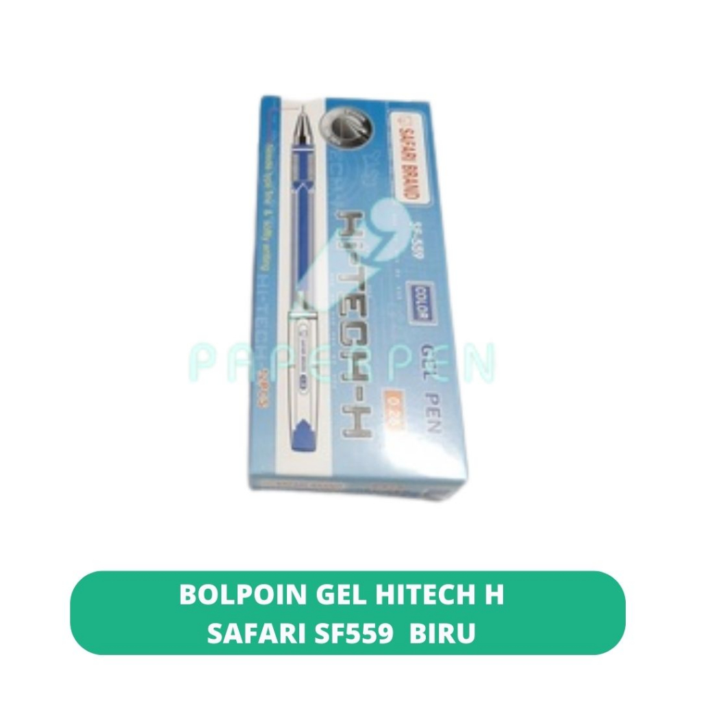 

1 Lusin Bulpoin Hitech Sf559 Biru