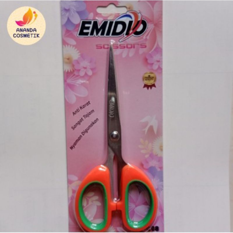 

GUNTING WARNA KARET EMIDIO 16CM