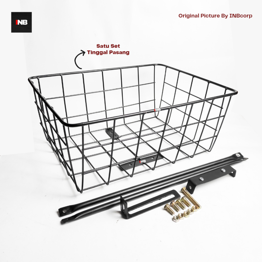 Keranjang Sepeda Depan - Rak Basket Universal Federal Touring Commuterbike Fixie Gravel
