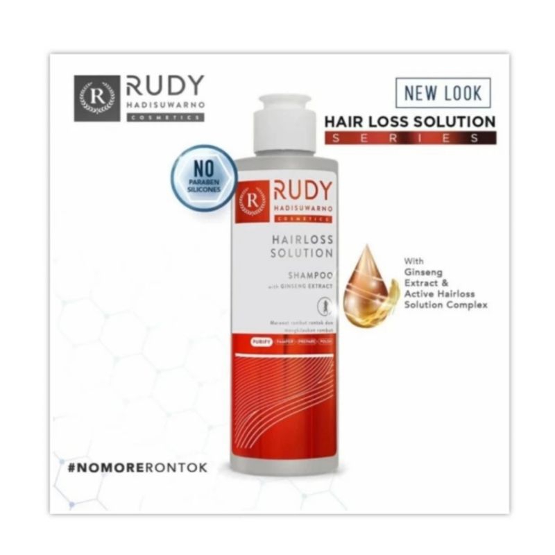 Rudy Hadisuwarno Hairloss Solution 200 ml Shampoo Rambut Rontok