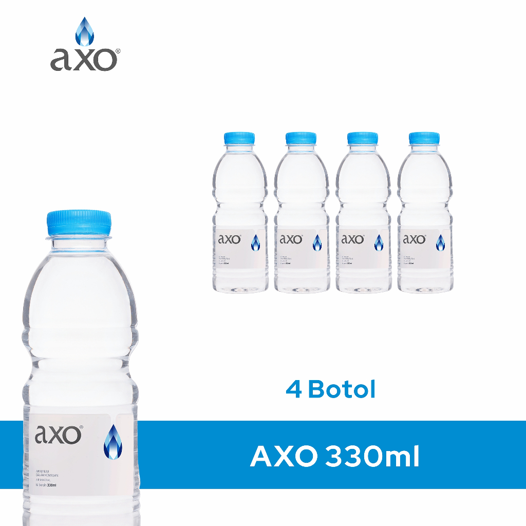 

Axo Air Mineral Softpack 330 ml x 4 Botol