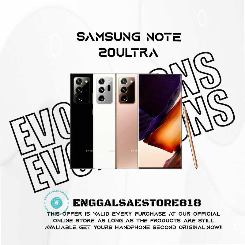 [Sinyal Permanen]Samsung Galaxy Note 20 ULTRA 5G SECOND 12GB/512GB 12GB/128GB ORIGINAL