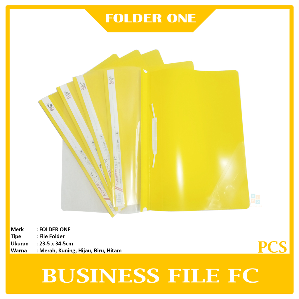 

Folder One - Business File Ukuran F4 Warna - Pcs