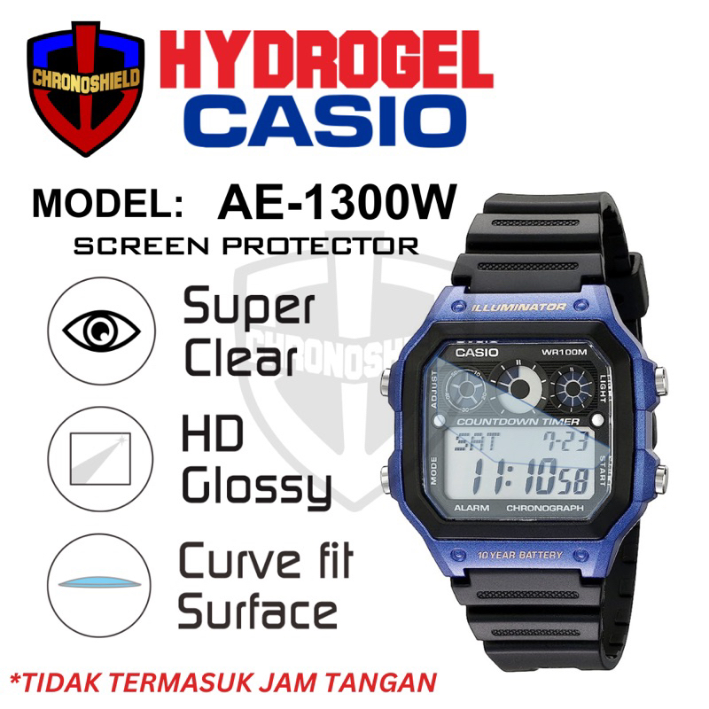 Antigores Jam Tangan Casio AE 1300 ae1300 Hydrogel