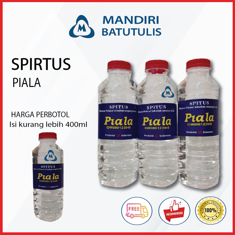 Spirtus Bening - Spiritus Cairan - Spritus Bakar 400ml