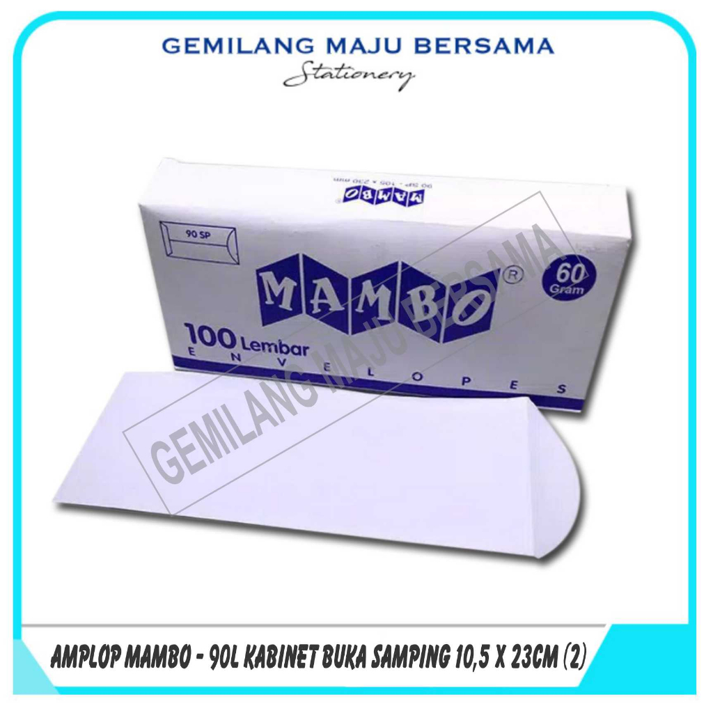 

Amplop Mambo 90SP 10,5cm x 23cm ( BUKA SAMPING )