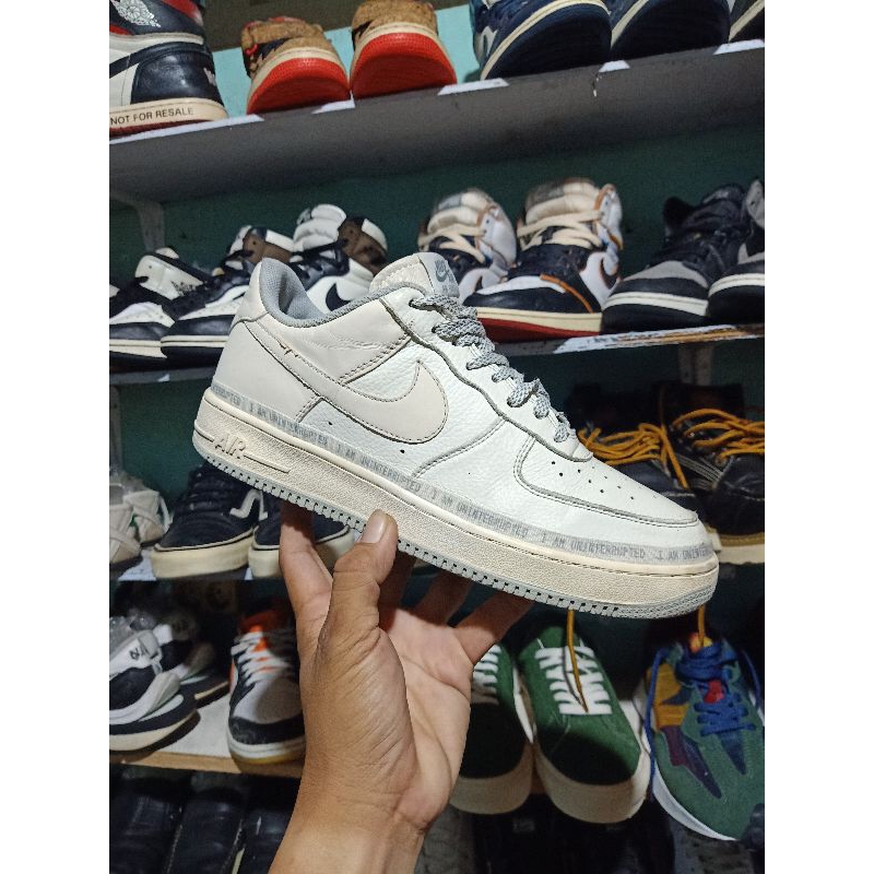 Sepatu Nike Air Force 1 MORE THAN Size 45 ( Second )