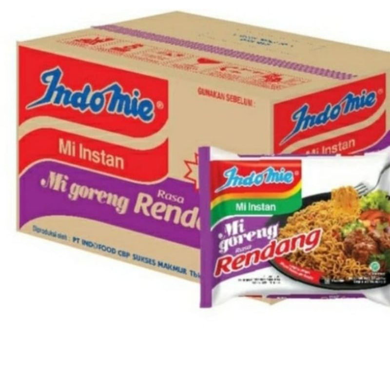 

Indomie goreng rendang