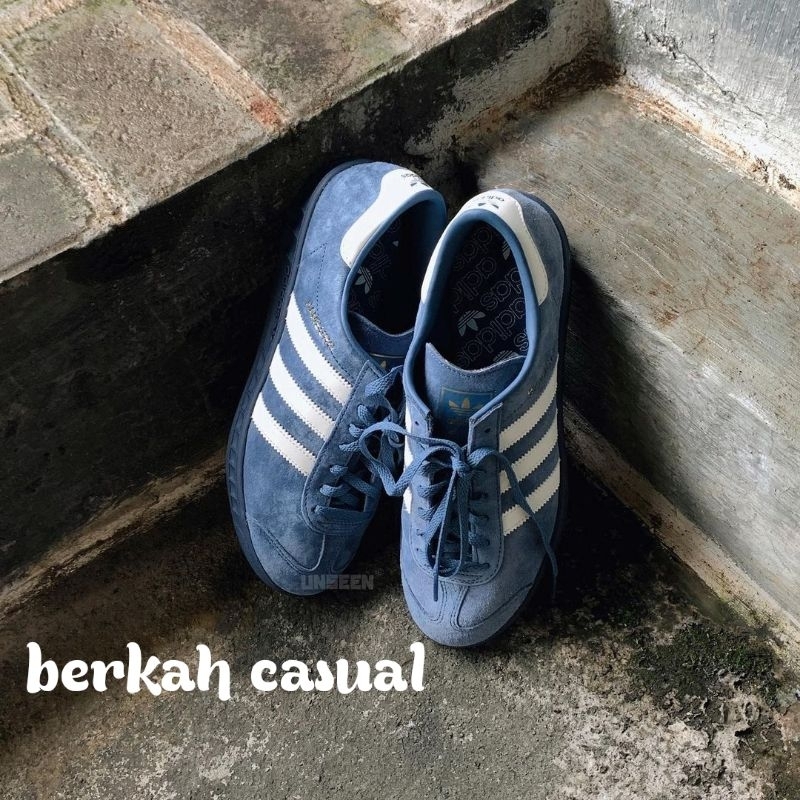 ADIDAS HAMBRUG BLUE OXIDE NEW BNWT
