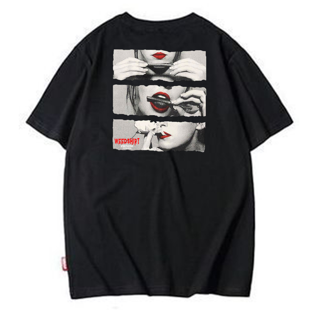 WEEDSHIRT | AS19 | STEP FOR SMOKE WEED | ORIGINAL | T-shirt LGN kaos pria distro brand local kaos vi