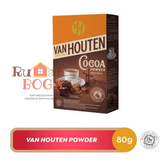 

Coklat Cokelat Chocolate Bubuk VANHOUTEN VAN HOUTEN Houtten Cocoa Powder Coklat Cokelat 90gr 90 gr