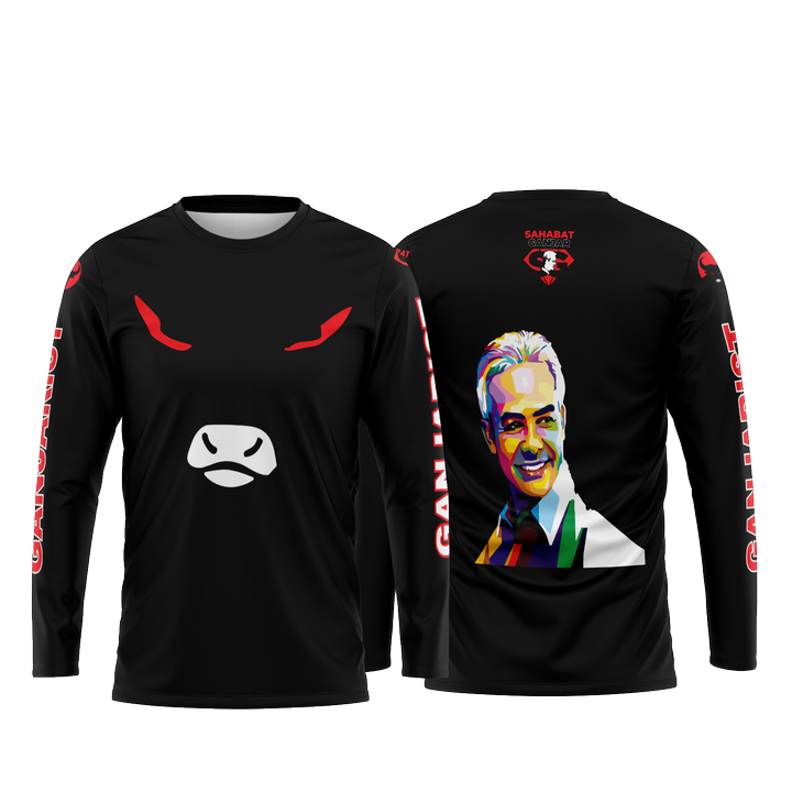 baju kaos pdi perjuangan fullprint keren banteng indonesia maju terbaru 2023