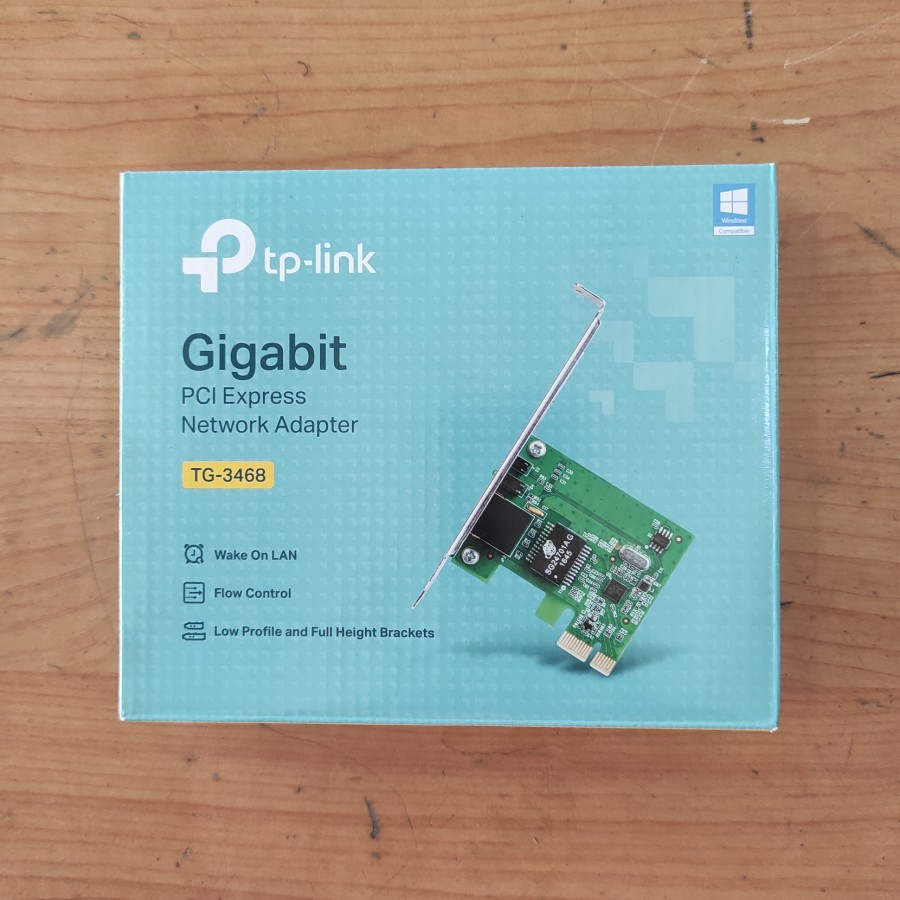 TP-LINK TG-3468 Gigabit PCI Express Network Adapter TP LINK TG 3468