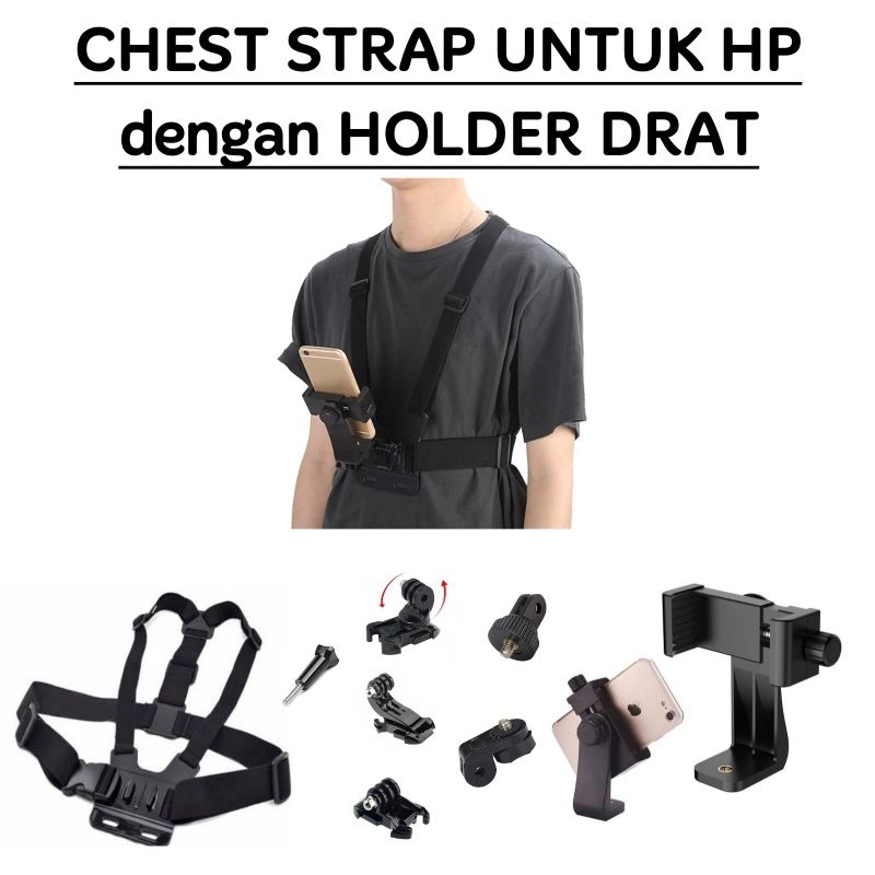 Mount Holder Chest Strap Belt HP Holder Drat