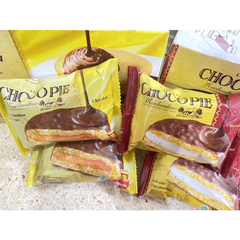 

(1PCS SATUAN) LOTTE CHOCO PIE MARSHMALLOW SOFT CAKE COKLAT KEJU