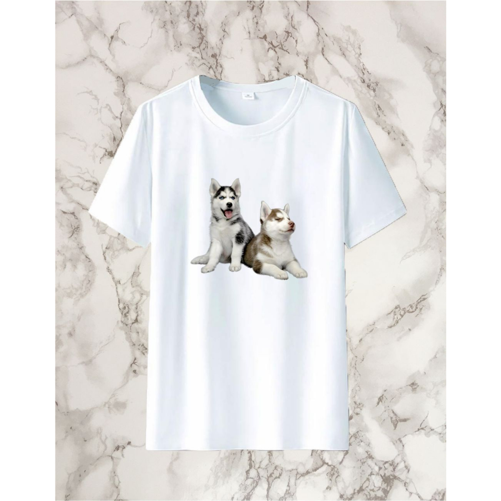 MARVELL | BAJU GAMBAR ANJING HUSKY | BAJU KOMUNITAS ANJING | KAOS KOMUNITAS ANJING | KAOS ANJING DIS