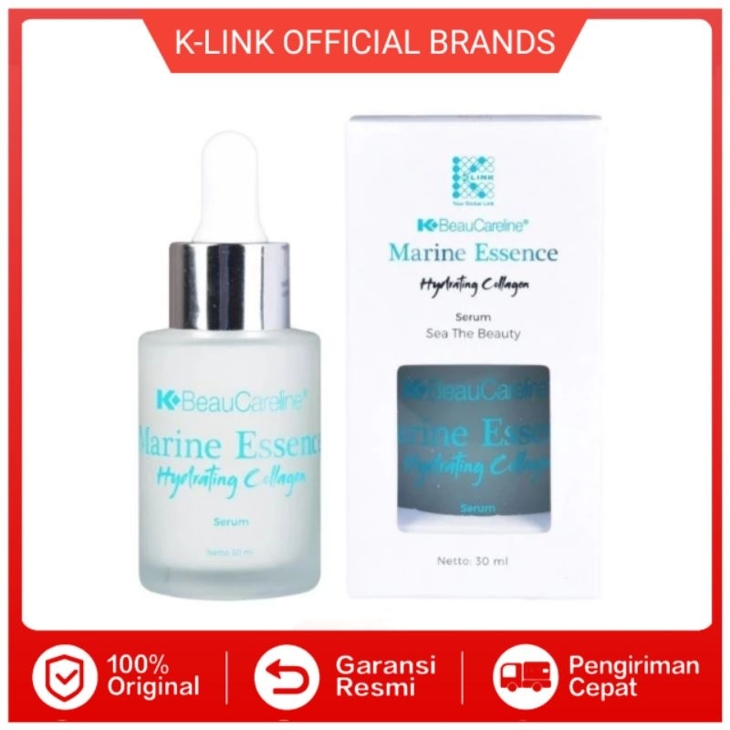 K- Beaucareline Marine Essence Klink Collagen Serum Wajah Kolagen Original Link