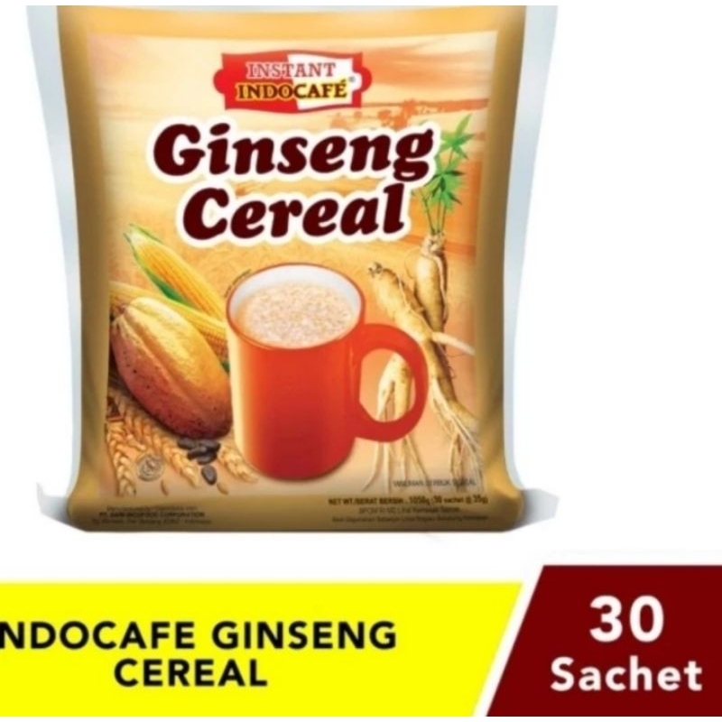 

Indocafe Ginseng Cereal 30 Sachet