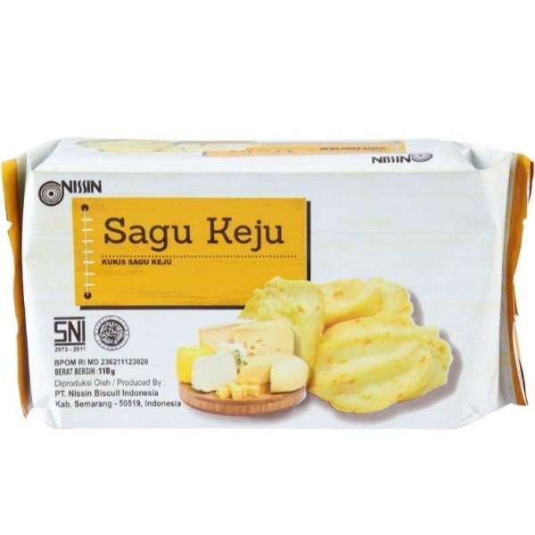 

NISSIN Kue Sagu Keju 110 gr