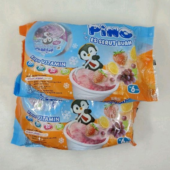 

pino es serut buah (1 Bag isi 6pcs) 300Gr