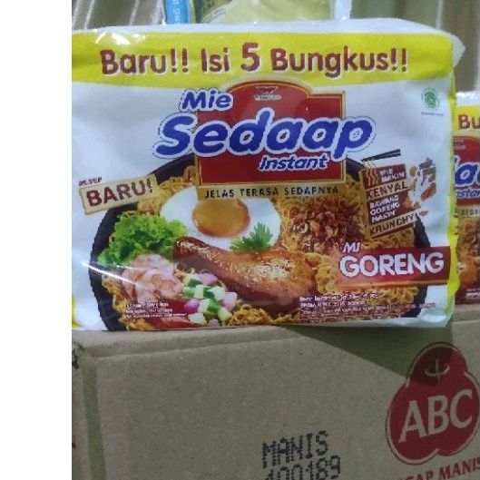 

MIE SEDAAP GORENG DAPAT 5 PCS COD