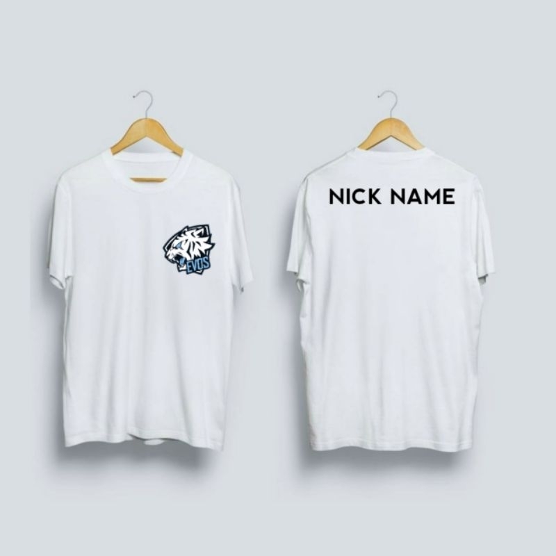 kaos evos / kaos evos free nama / kaos pria / kaos BTR / kaos pubg / kaos mobile legends