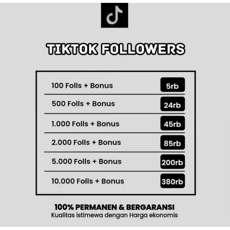 1000 Followers TikTok