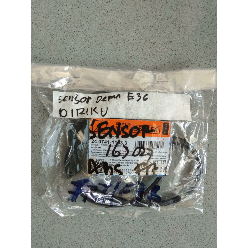 SENSOR ABS BMW E36 depan