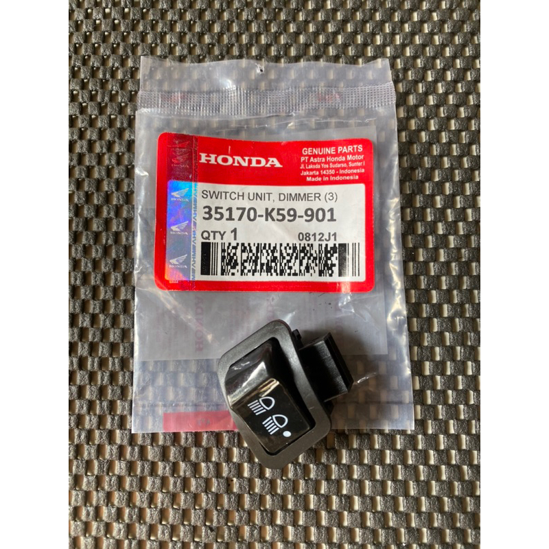 Tombol / Saklar Dim 3 Fungsi Vario150 125 110 Led / Beat New / Beat Deluxe / Beat Street