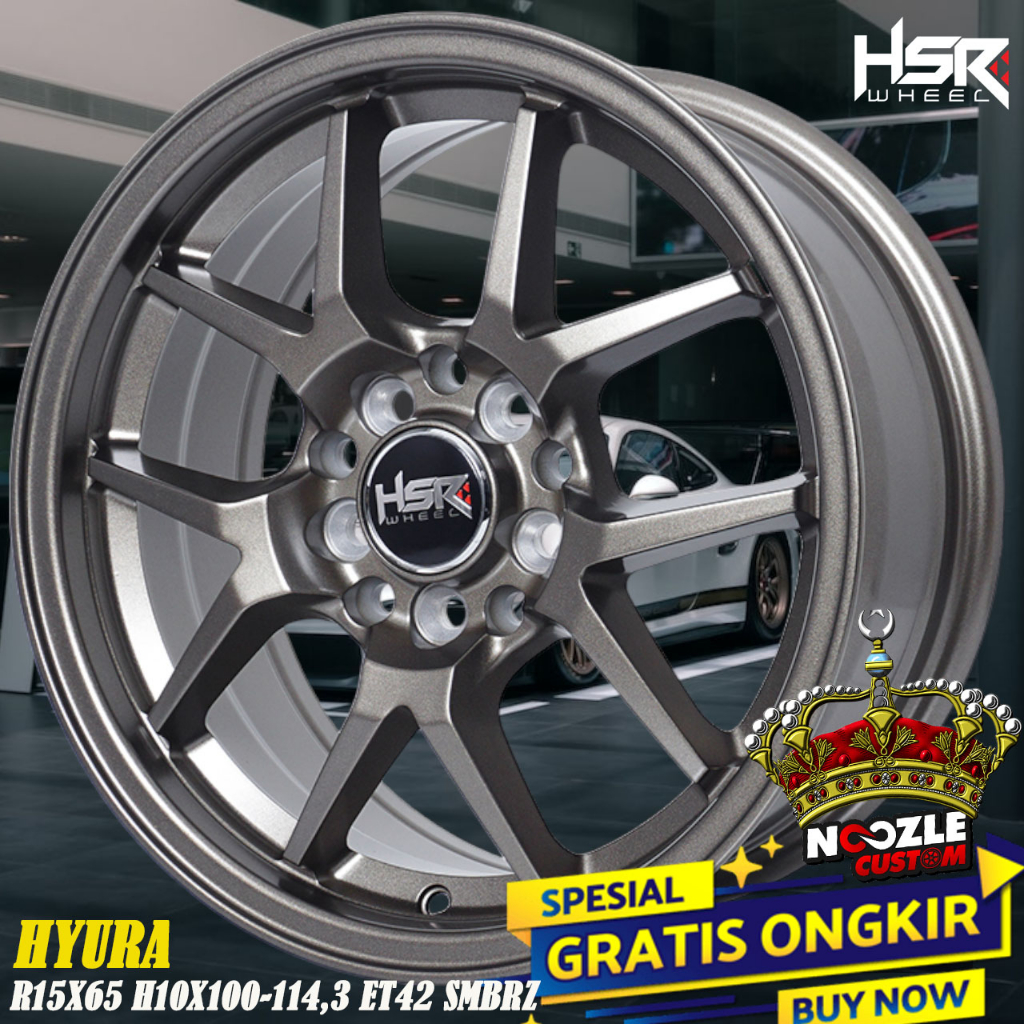 Velg Mobil Suzuki Ertiga New Xenia Terbaru Promo Special HSR ring 15 Lubang 5