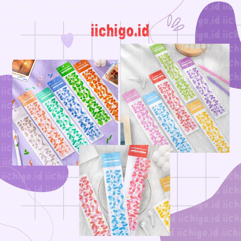 

stiker dekorasi lucu confetti sharing deco scrapbook