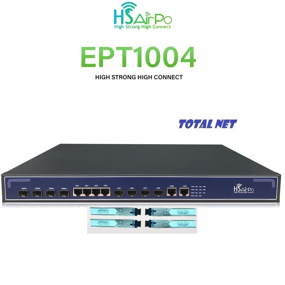 HSAirpo EPT1004 EPON OLT with PX20+++