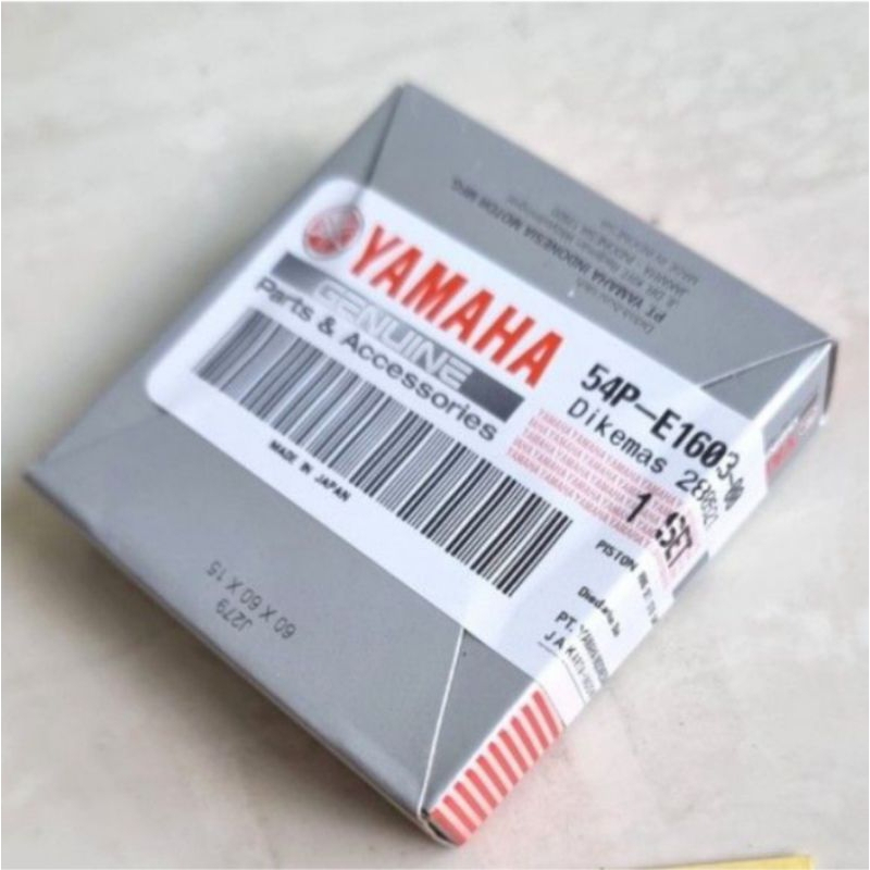 Ring Seher Set Ring Piston Original Genuine Yamaha Mio soul Fino fi Mio j Xride Soul Gt / 54P-E1603-