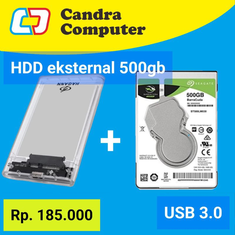 HDD external 500gb