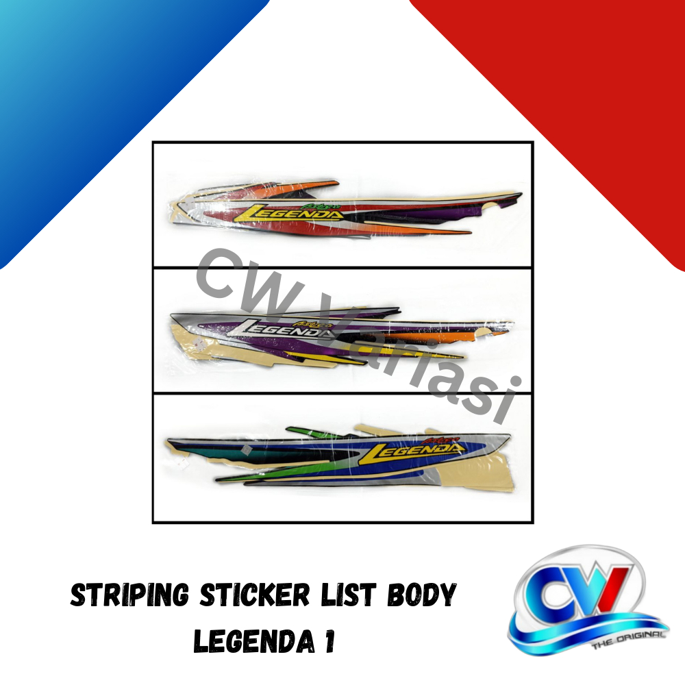 Striping Sticker List Body Legenda 1