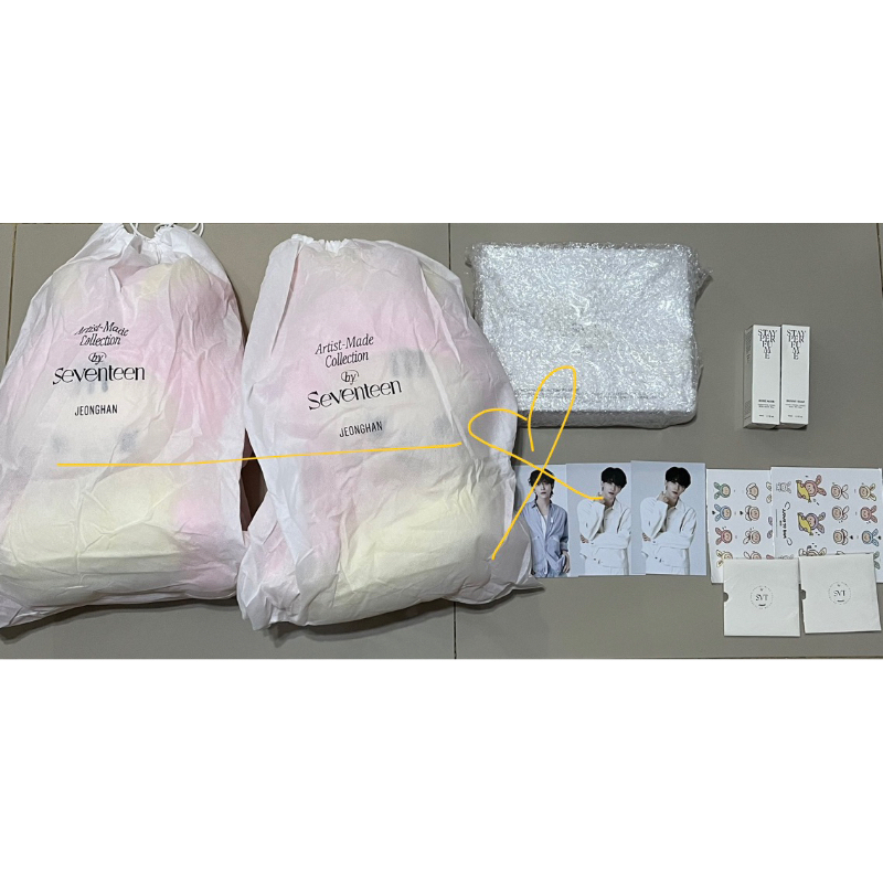 SEVENTEEN Artist Made Collection - JEONGHAN Pluffy Toram & Blanket Set