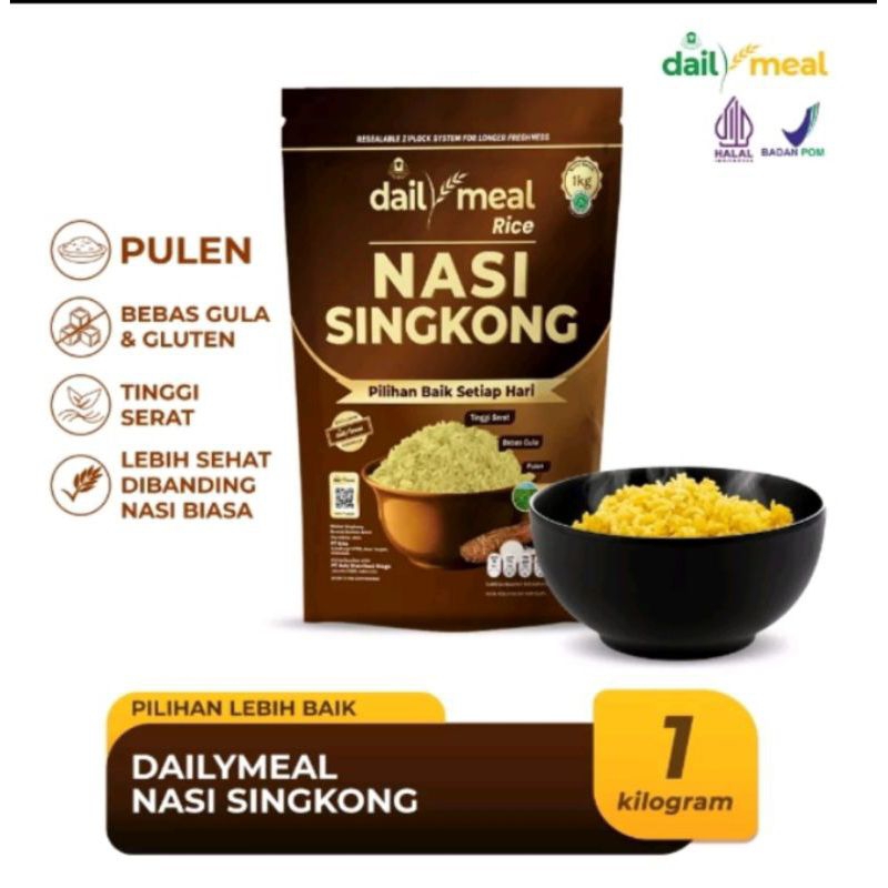 

DAILY MEAL RICE NASI SINGKONG 1 KG