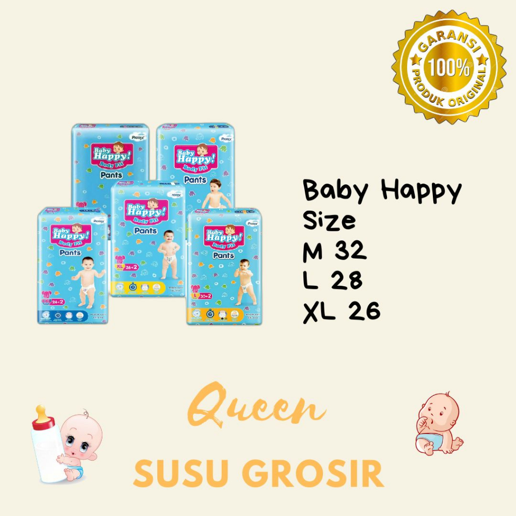 Pampers Baby Happy M L XL