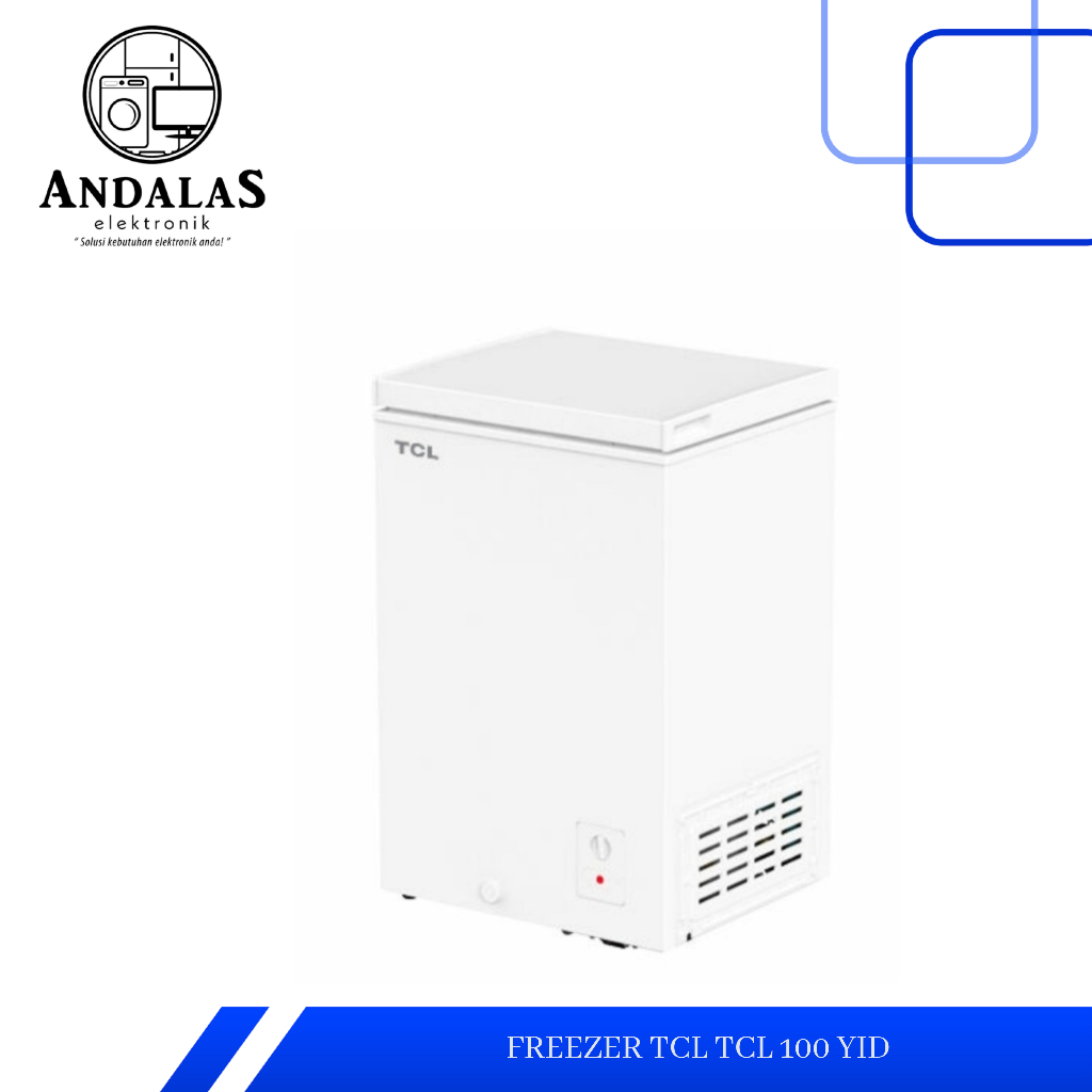 CHEST FREEZER TCL 100L TCF-100 YID / TCF 100YID / TCF100 / TCF 100 YID 100 LITER