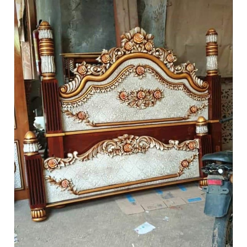 dipan Monalisa dipan minimalis dipan antik dipan ukir kayu jati tempat tidur Monalisa