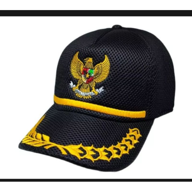 topi PNS bordir GARUDA//PADIKAPAS//topii jaring//camat//topi kepala Desa