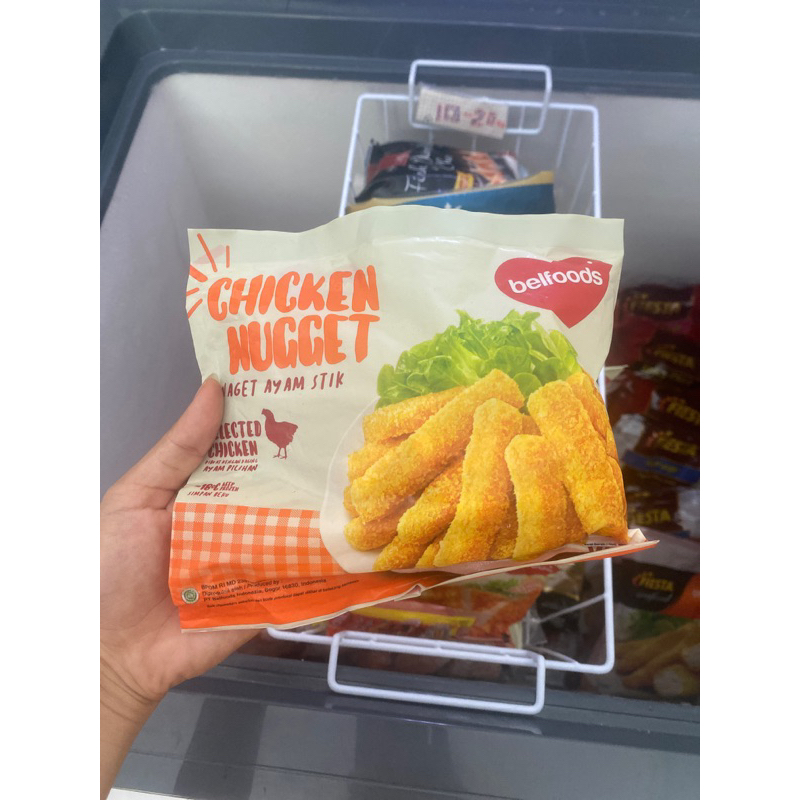 

BELFOODS NUGGET STICK 170GR JUAL FROZEN FOOD