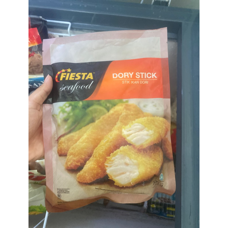 

FIESTA DORY STICK SEAFOOD FROZEN FOOD HALAL 200gram