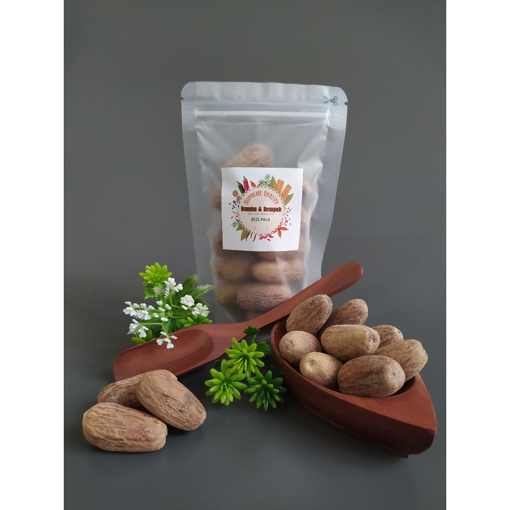 

Biji Pala Utuh ( Nutmeg ) 100 gram