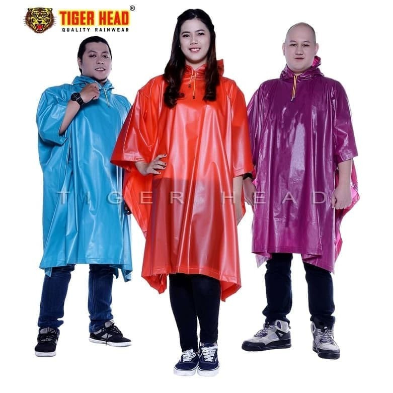 Jas Hujan Poncho Bigtop Tiger Head 205